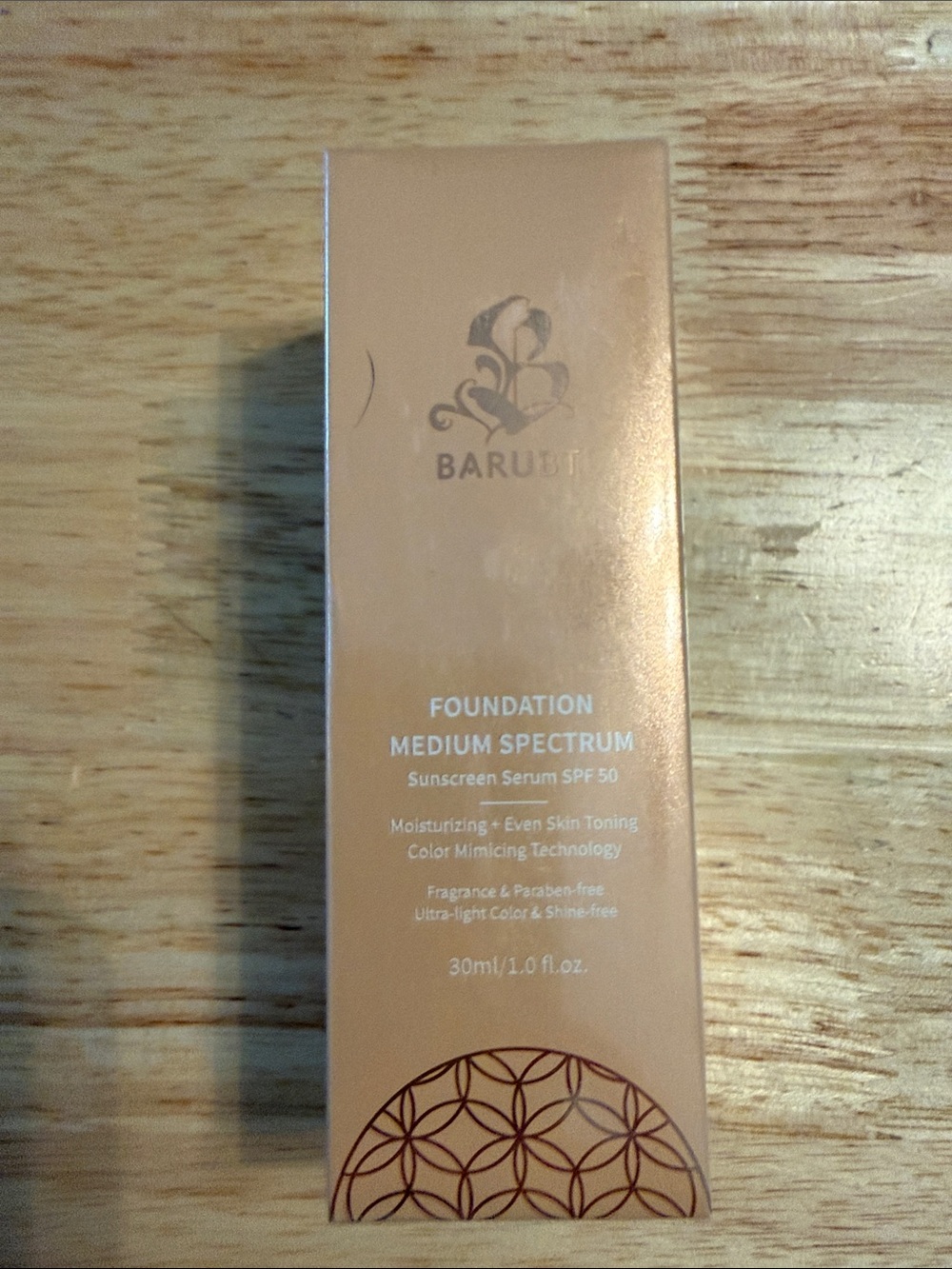 Barubi Medium Spectrum Foundation — medium spectrum sunscreen serum spf 50